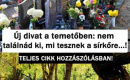 Meghökkentő új divat a te­me­tő­ben: nem ta­lá­lod ki, mi tesz­nek a sír­kőre, de nagyon jó ötlet!