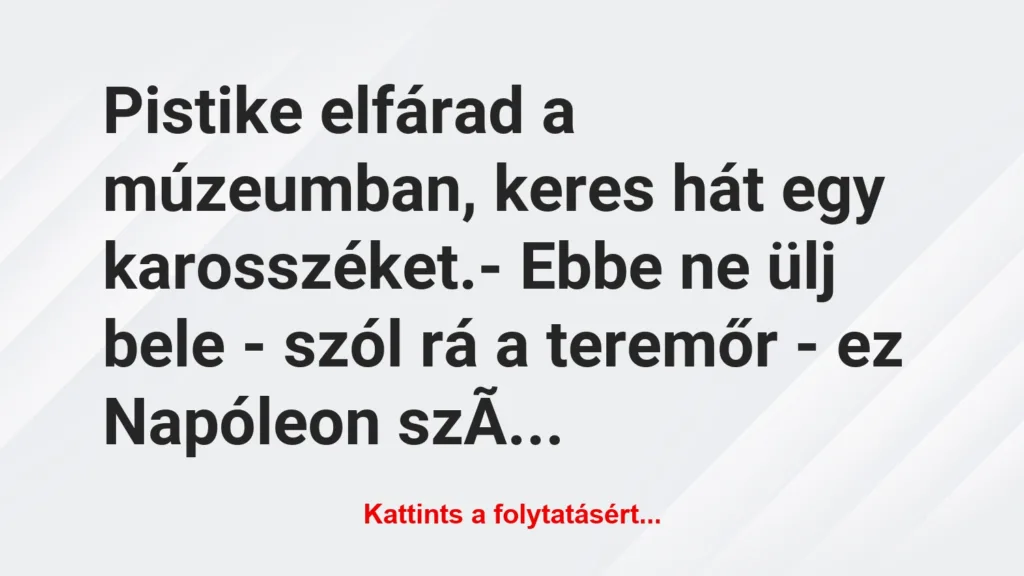 vicc pistike elfarad a muzeumban keres hat egy karosszeket ebbe ne 1024x576